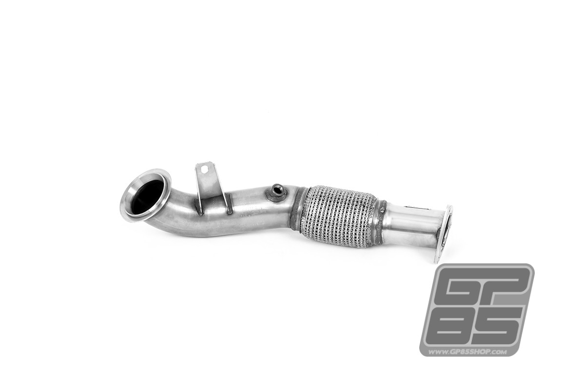 Fiesta Mk8 ST 80mm Downpipe – milltek S/cat