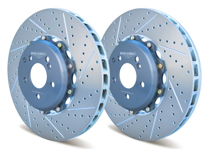 Girodisc Brake Discs – Rear for Mercedes – SLS AMG (C197) – Brembo – Drilled