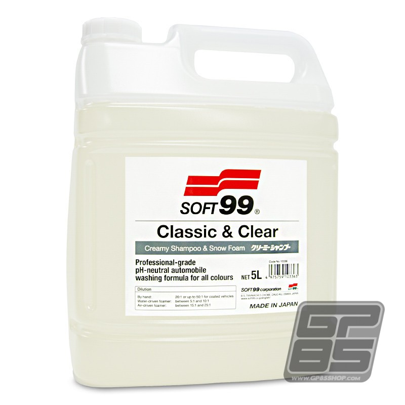 SOFT99 – Classic&Clear Shampoo 5L - Image 2