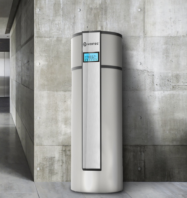 Bomba de Calor Wertec 200 Lts C/ 1 Serpentina
