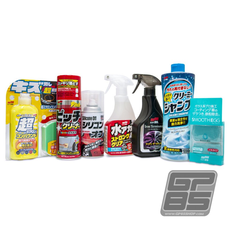 SOFT99 – Decontamination Set – dark